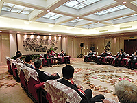 中大代表團出訪江浙及上海：代表團與浙江省政府代表會晤